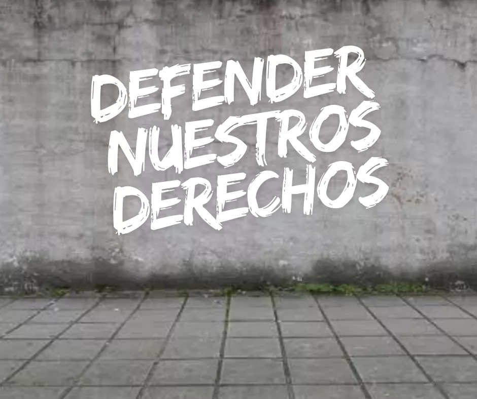 Lee más sobre el artículo Defender nuestros derechos.