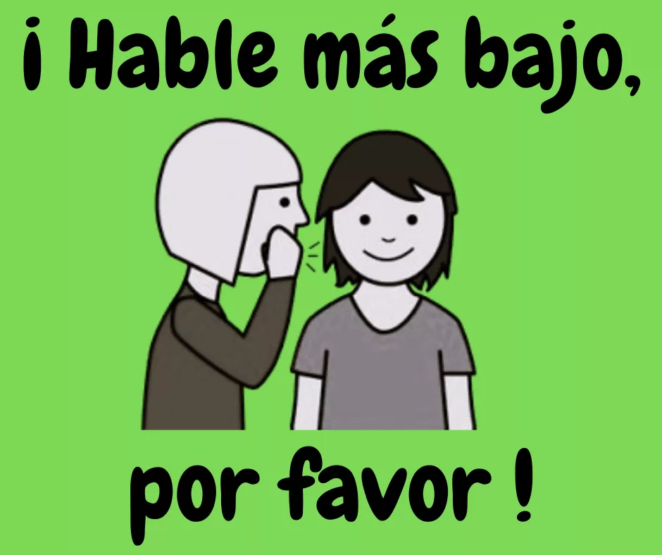 Lee más sobre el artículo ¡ Hable más bajo, por favor !