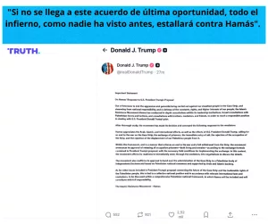 Lee más sobre el artículo La amenaza de Trump a Hamás.