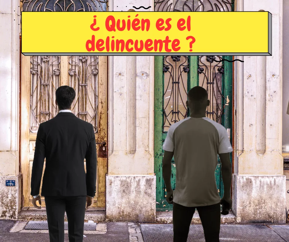 Lee más sobre el artículo ¿ Quién es el delincuente ?