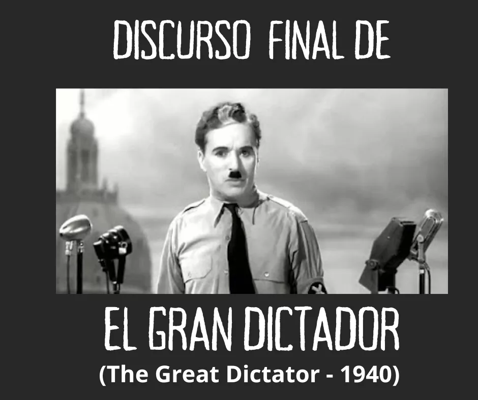 Lee más sobre el artículo Discurso final de «El Gran Dictador».