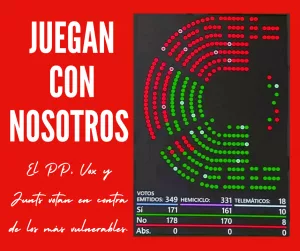 Lee más sobre el artículo «Juegan con nosotros» en el Congreso de los Diputados.