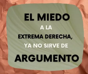 Lee más sobre el artículo El miedo como excusa cuando no hay argumentos.
