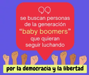 Lee más sobre el artículo Los «baby boomers» seguimos luchando.