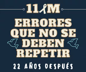 Lee más sobre el artículo Errores que no se deben repetir, hoy 11-M.