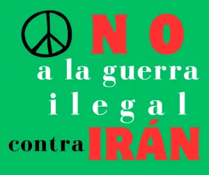 Lee más sobre el artículo No a la guerra ilegal contra Irán.