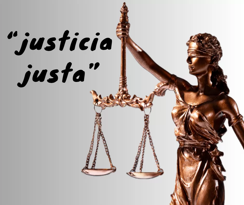 Lee más sobre el artículo El pleonasmo de la «justicia justa».