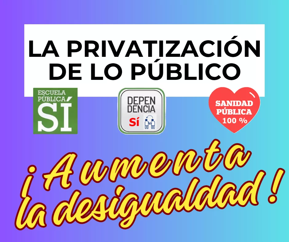 Lee más sobre el artículo La privatización de lo público, aumenta la desigualdad.