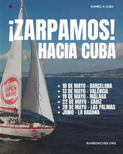 Zarpamos hacia Cuba Zarpamos hacia Cuba