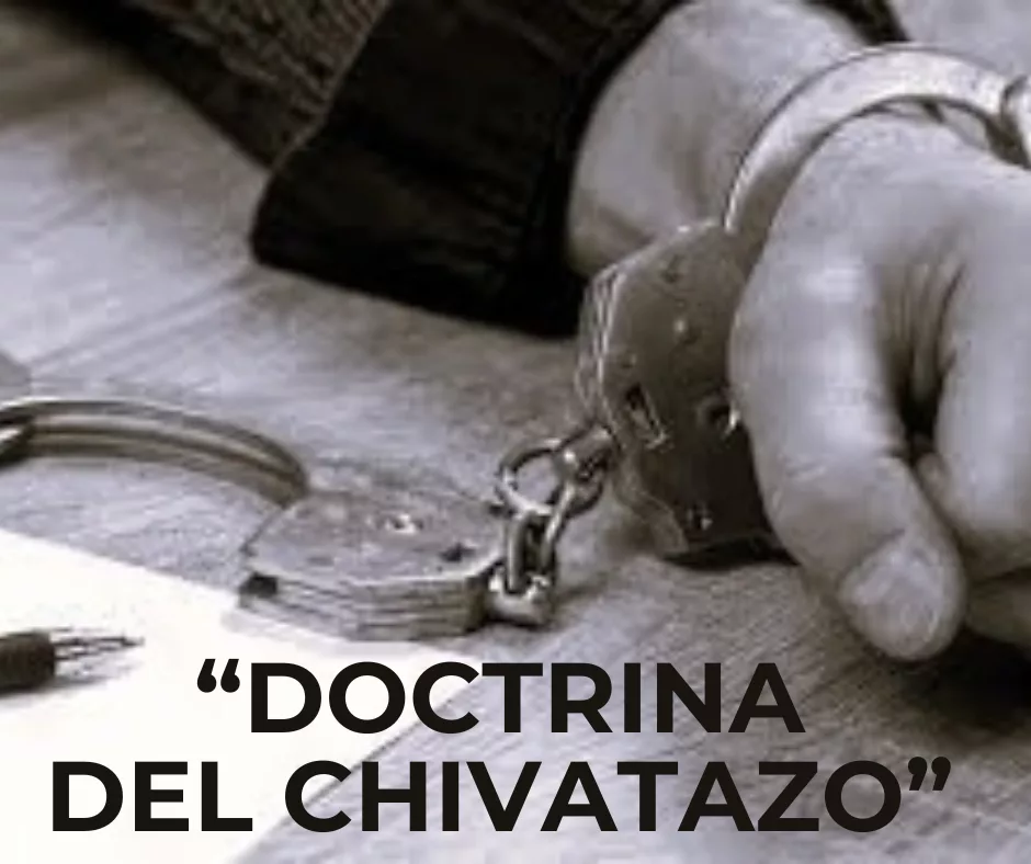 Lee más sobre el artículo «Doctrina del chivatazo» en la justicia.