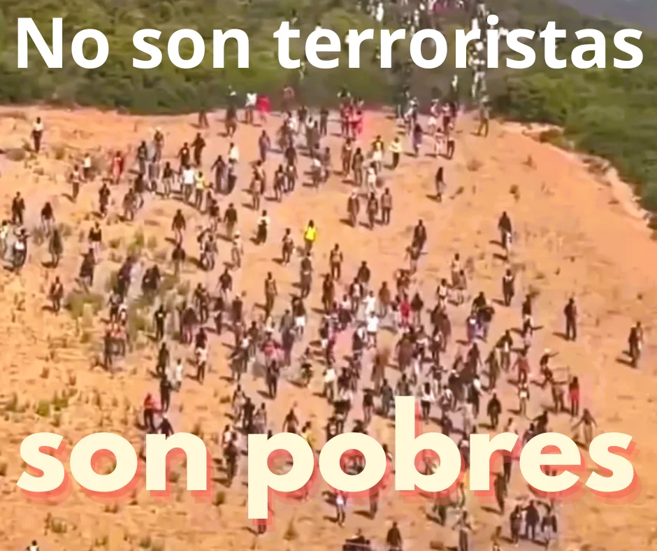 Lee más sobre el artículo No son terroristas, son pobres.