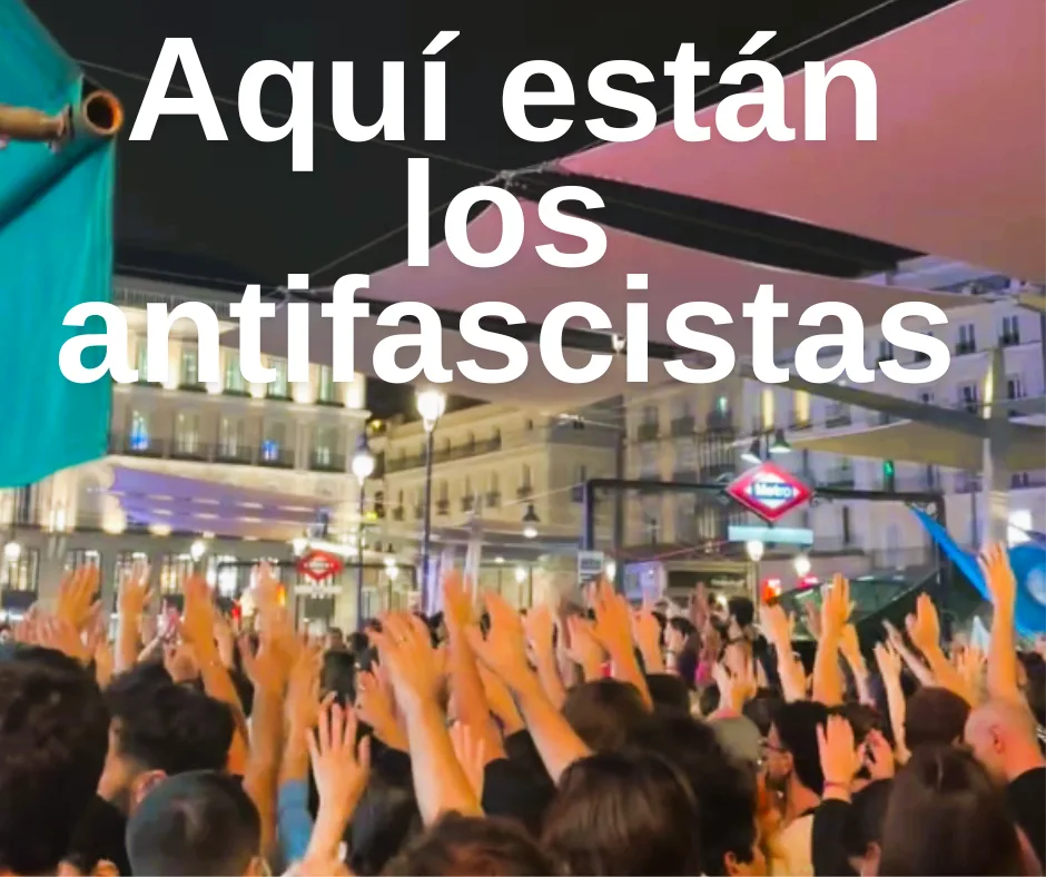 Lee más sobre el artículo ¡ Aquí están los antifascistas !