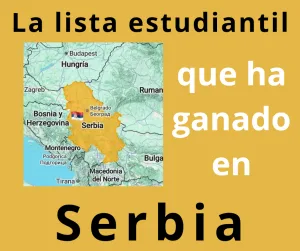 Lee más sobre el artículo En Serbia ha ganado las elecciones una lista estudiantil.